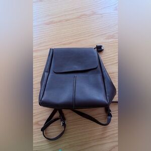 BEAUTIFUL ZARA FAUX LEATHER BAG USED TWICE Classic Black Leather Men’s Backpack